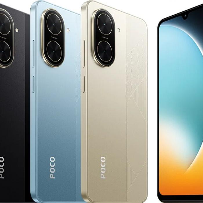 POCO C71 EU Original Unlocked Android Smartphone 3+64G 4+64G 4+128G 3 Colors Available